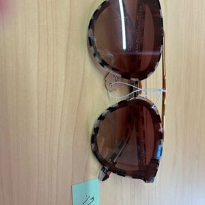 KREWE Brown Tortoise Sunglasses